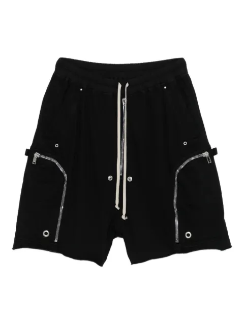 Rick Owens DRKSHDW zip-pocket drawstring shorts