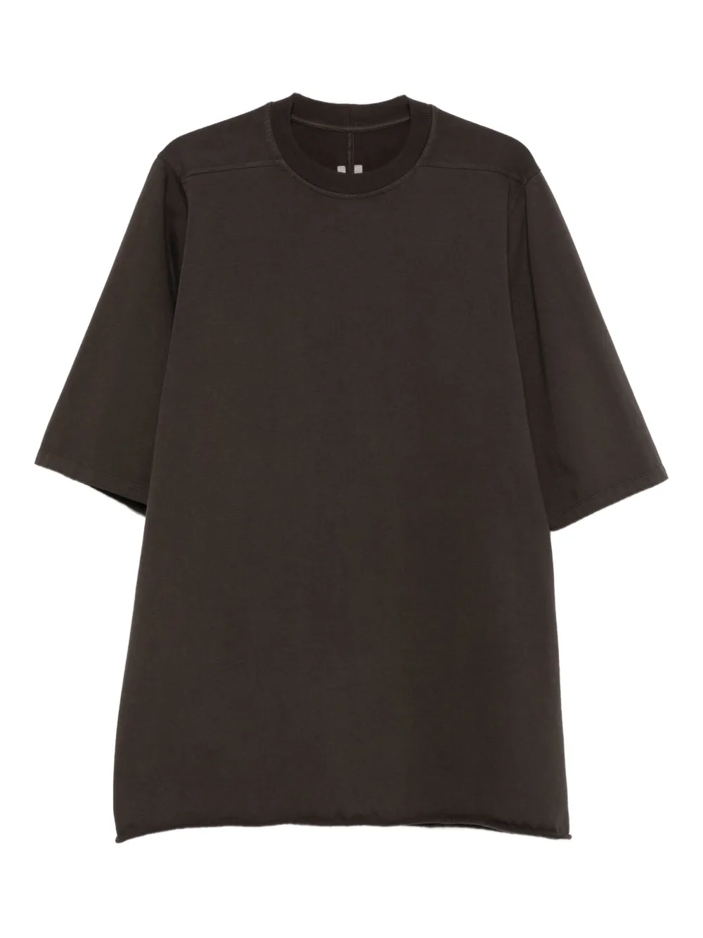 Rick Owens crew-neck short-sleeve T-shirt | Brown | Image 1