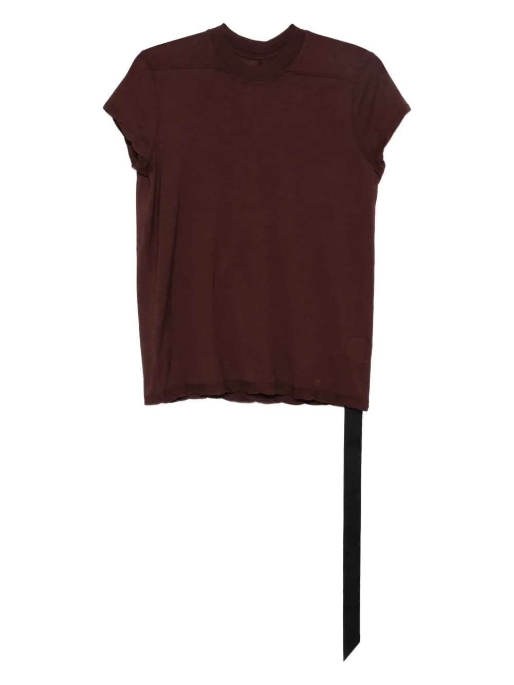 Rick Owens Drkshdw Strap-detail Short-sleeve T-shirt In Red