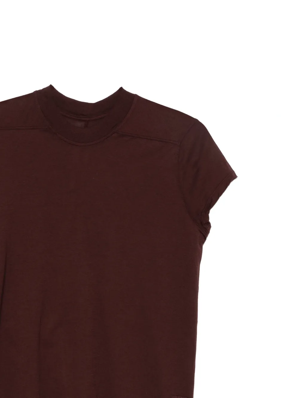 Rick Owens Drkshdw Strap-detail Short-sleeve T-shirt In Red