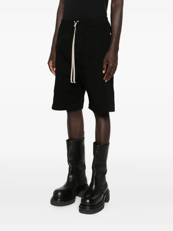 Rick Owens DRKSHDW ドローストリング ショートパンツ | ブラック