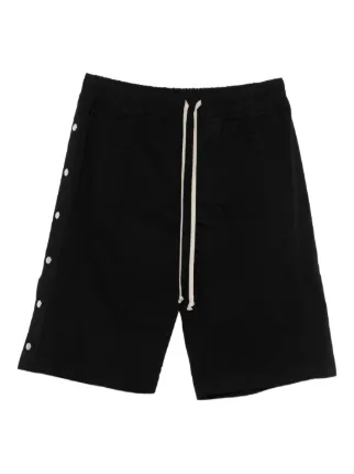 Rick Owens DRKSHDW button-fastening Drawstring Shorts | Black