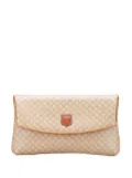 Céline Pre-Owned 1990 Macadam Coated Canvas clutch bag - Brown