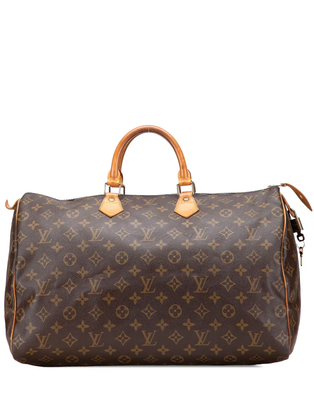 Louis Vuitton Pre-Owned 1992 モノグラム スピーディ 40 ボストンバッグ - ブラウン Louis Vuitton Pre-Owned 1992 モノグラム スピーディ 40 ボストンバッグ - ブラウン