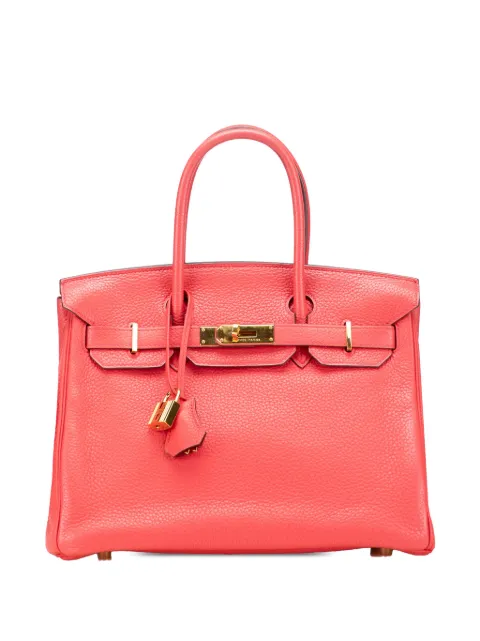 Hermès Pre-Owned 2010 Clemence Birkin Retourne 30 handbag