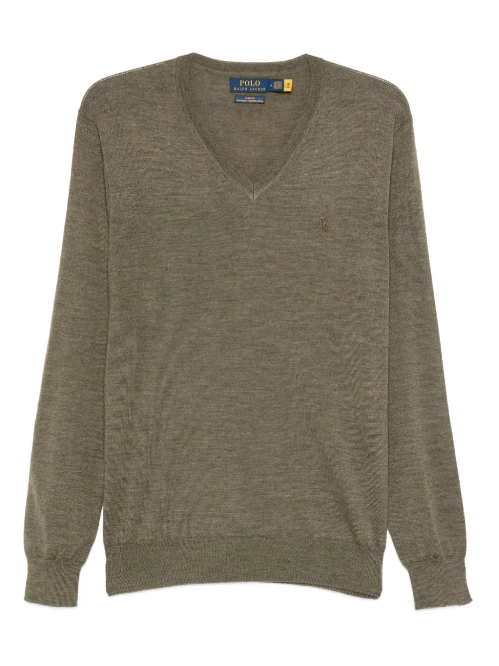 Polo Ralph Lauren V-neck wool sweater | Green | Image 1