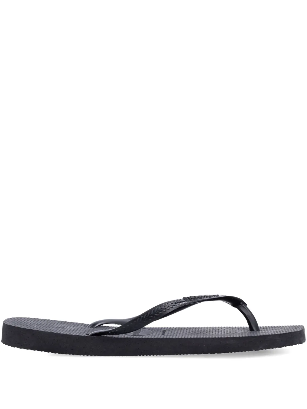 Havaianas Square Toe Flip-flops In Black