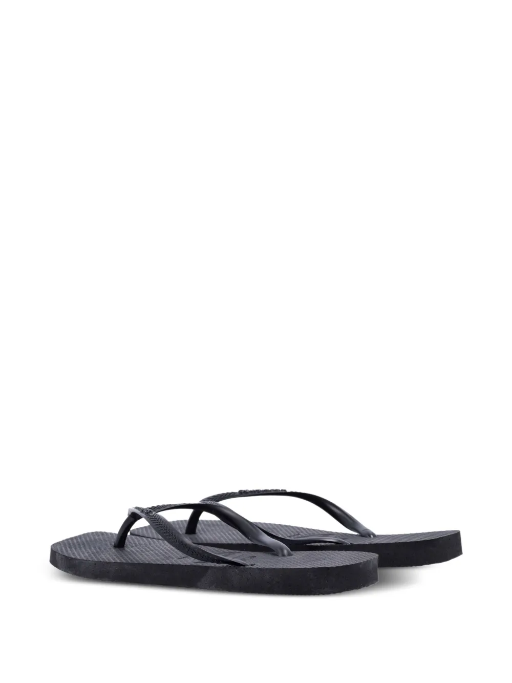 Havaianas Square Toe Flip-flops In Black