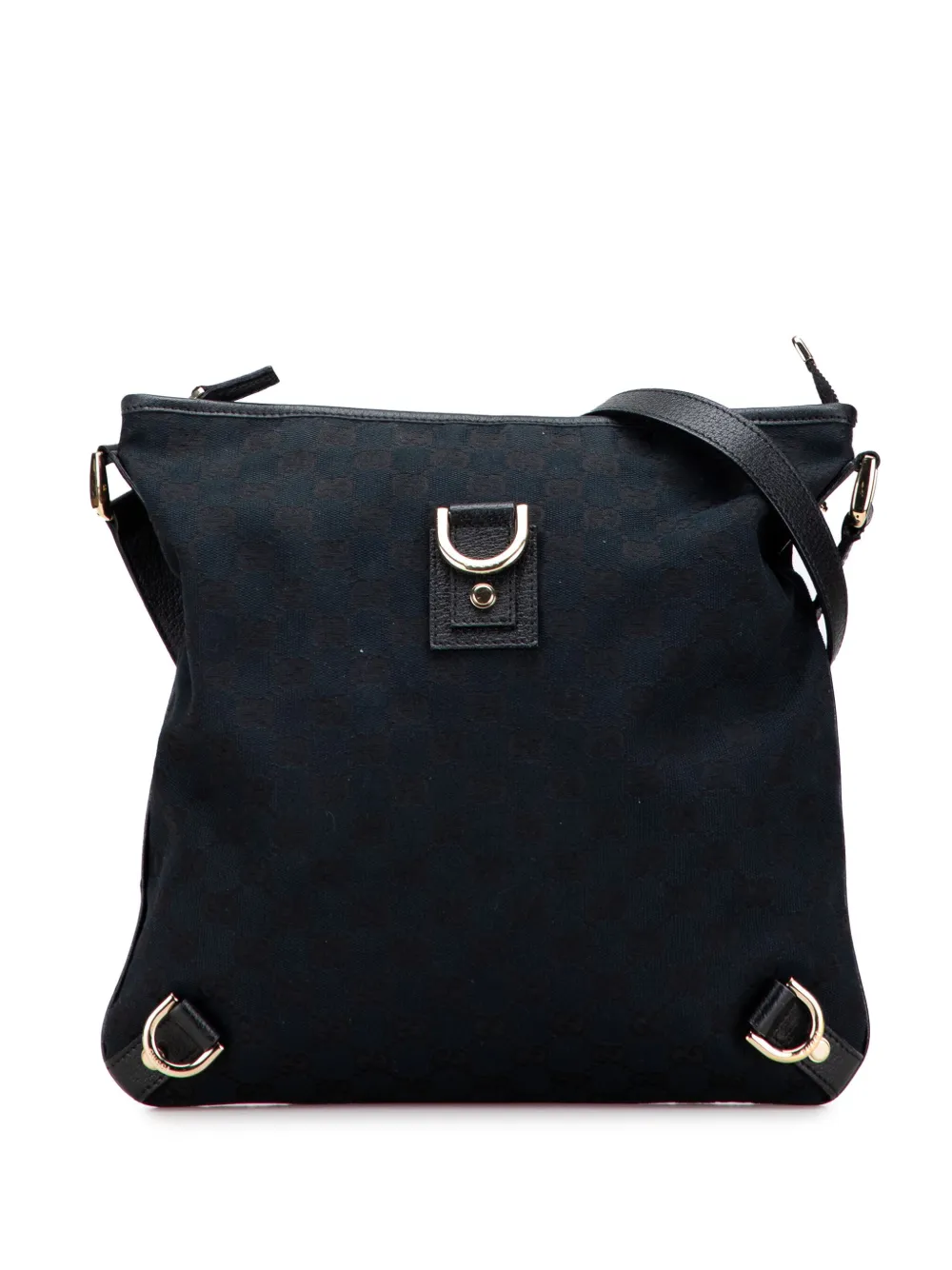 Gucci Pre-Owned 2000-2015 GGキャンバス アビー Dリング ショルダーバッグ - ブルー Gucci Pre-Owned 2000-2015 GGキャンバス アビー Dリング ショルダーバッグ - ブルー