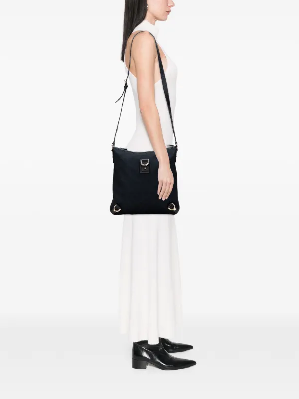 Gucci Pre-Owned 2000-2015 GGキャンバス アビー Dリング ショルダー Gucci Pre-Owned 2000-2015 GGキャンバス アビー Dリング ショルダー