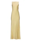 IL VOLO Daria cowl-back slip dress - Yellow