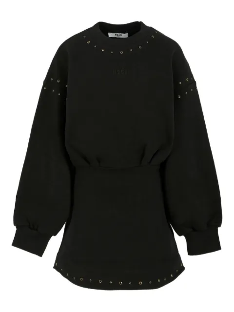 MSGM Kids embellished cotton dress