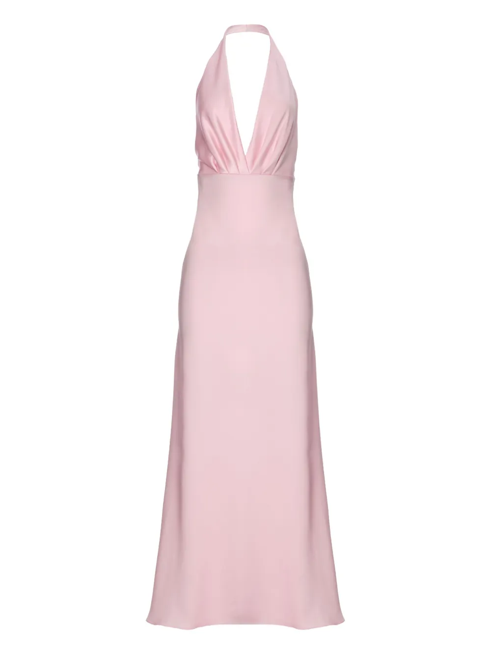 IL VOLO Belle halterneck draped dress | Pink | Image 1