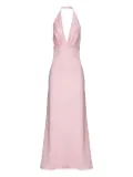 IL VOLO Belle halterneck draped dress - Pink