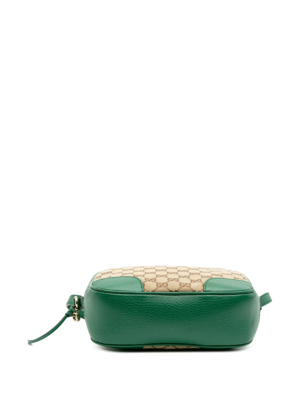 Pre-owned Gucci 2016-2025 Gg Canvas Bree Crossbody Bag In Brown