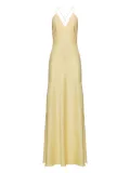 IL VOLO Muse spaghetti-strap maxi dress - Yellow