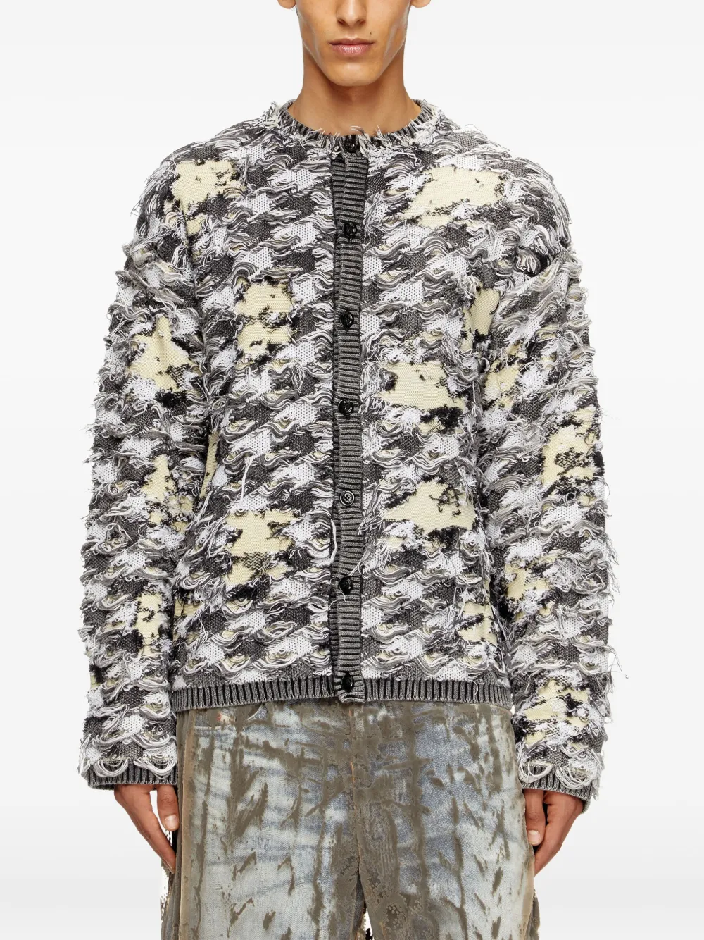 Diesel K-Valbor vest Grijs