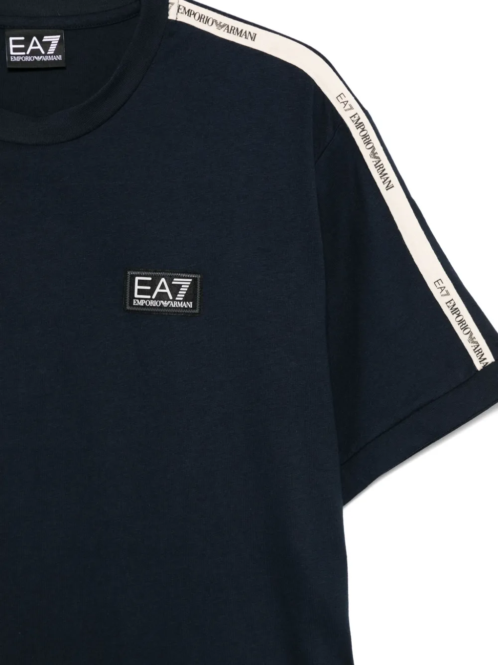 Ea7 Emporio Armani Sweater met logo Blauw