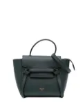 Celine Pre-Owned 2020 Pico Grained Calfskin Belt Bag satchel - Green