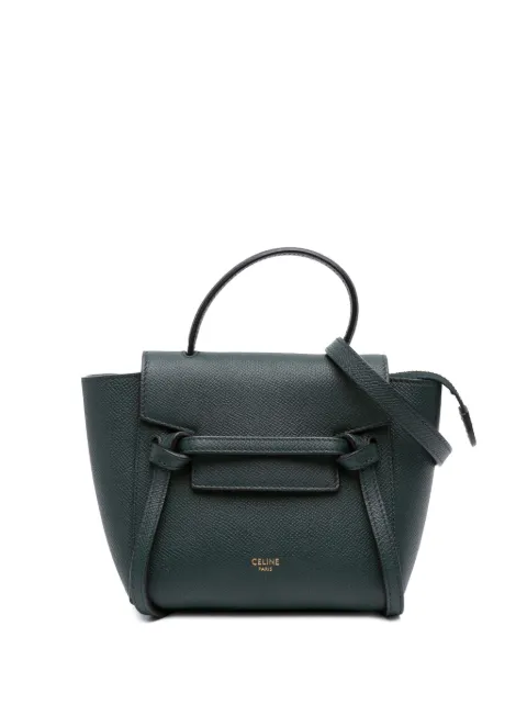 Céline Pre-Owned 2020 Pico Grained Calfskin Belt Bag satchel