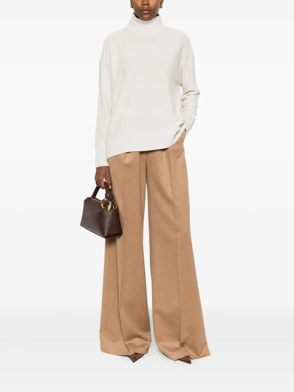 Antonelli high-neck ribbed sweater | Knitted Sweaters | Image 2
