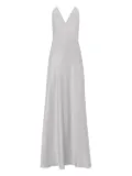 IL VOLO slip maxi dress - Grey