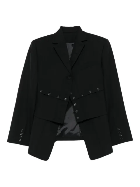 Rokh button-fastening blazer