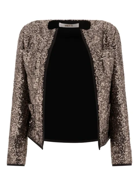 F.It sequin-embellished jacket