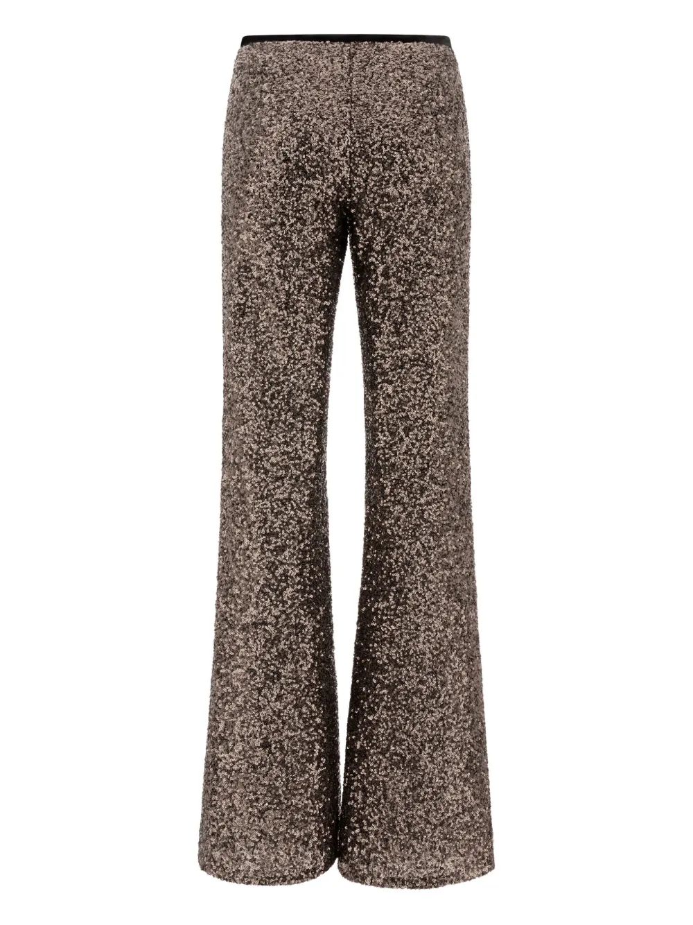 F.It sequin trousers - Bruin
