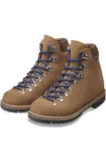 SENTIER BOBBER lace-up leather boots - Brown