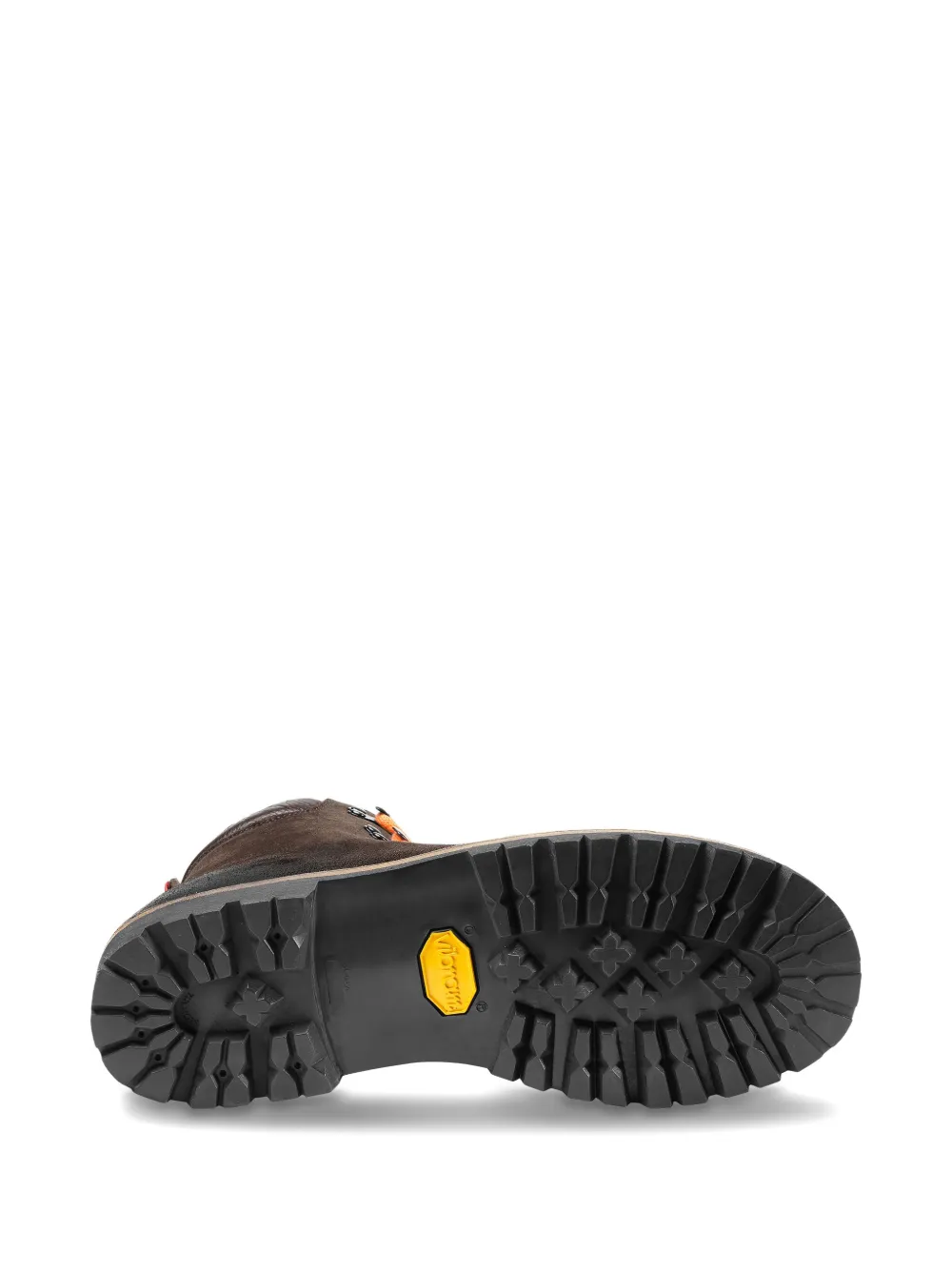 Sentier Lace-up Rubber-sole Boots In Brown