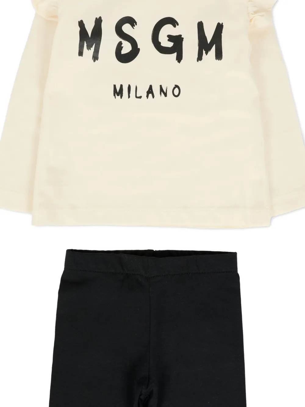 Msgm Ruffle-detail Tracksuit (set Of Two) In Multi