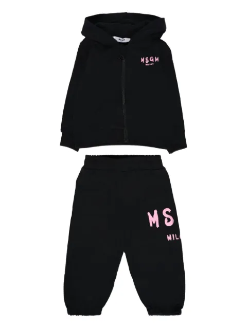 MSGM Kids logo-print tracksuit (set of two)