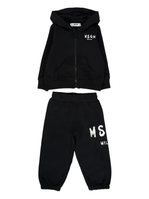 MSGM Kids logo-print tracksuit (set of two)