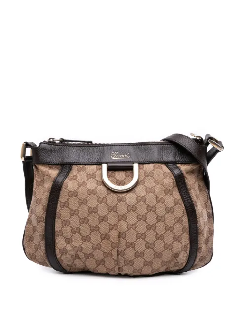 Gucci Pre-Owned 2016-2025 GG Canvas Abbey D Ring crossbody bag