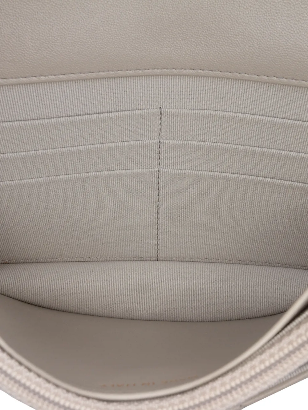 CHANEL Pre-owned 2021-2025 Quilted Lambskin 19 Wallet On Chain Satchel In Brown