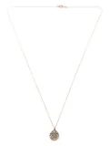 Noguchi 14K yellow gold Diamond Drop R diamond necklace