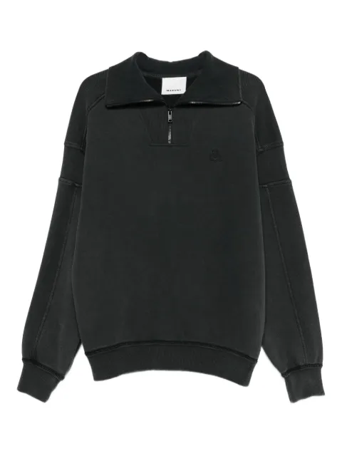 MARANT zip-collar sweatshirt