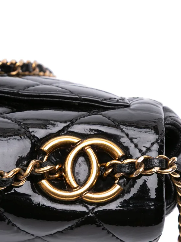 CHANEL Pre-Owned 2015-2016 Paris-Salzburg Small Patent And