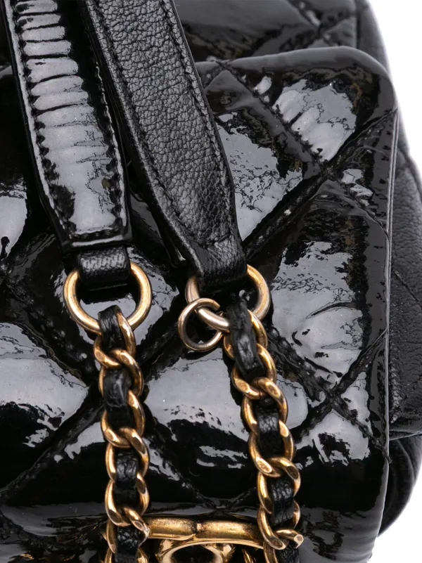CHANEL Pre-Owned 2015-2016 Paris-Salzburg Small Patent And