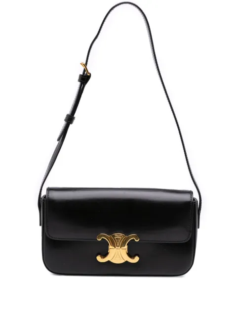Celine Pre-Owned 2021 Shiny Calfskin Claude shoulder bag