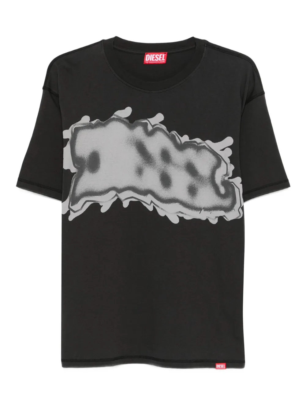 Diesel graphic-print T-shirt | Black | Image 1