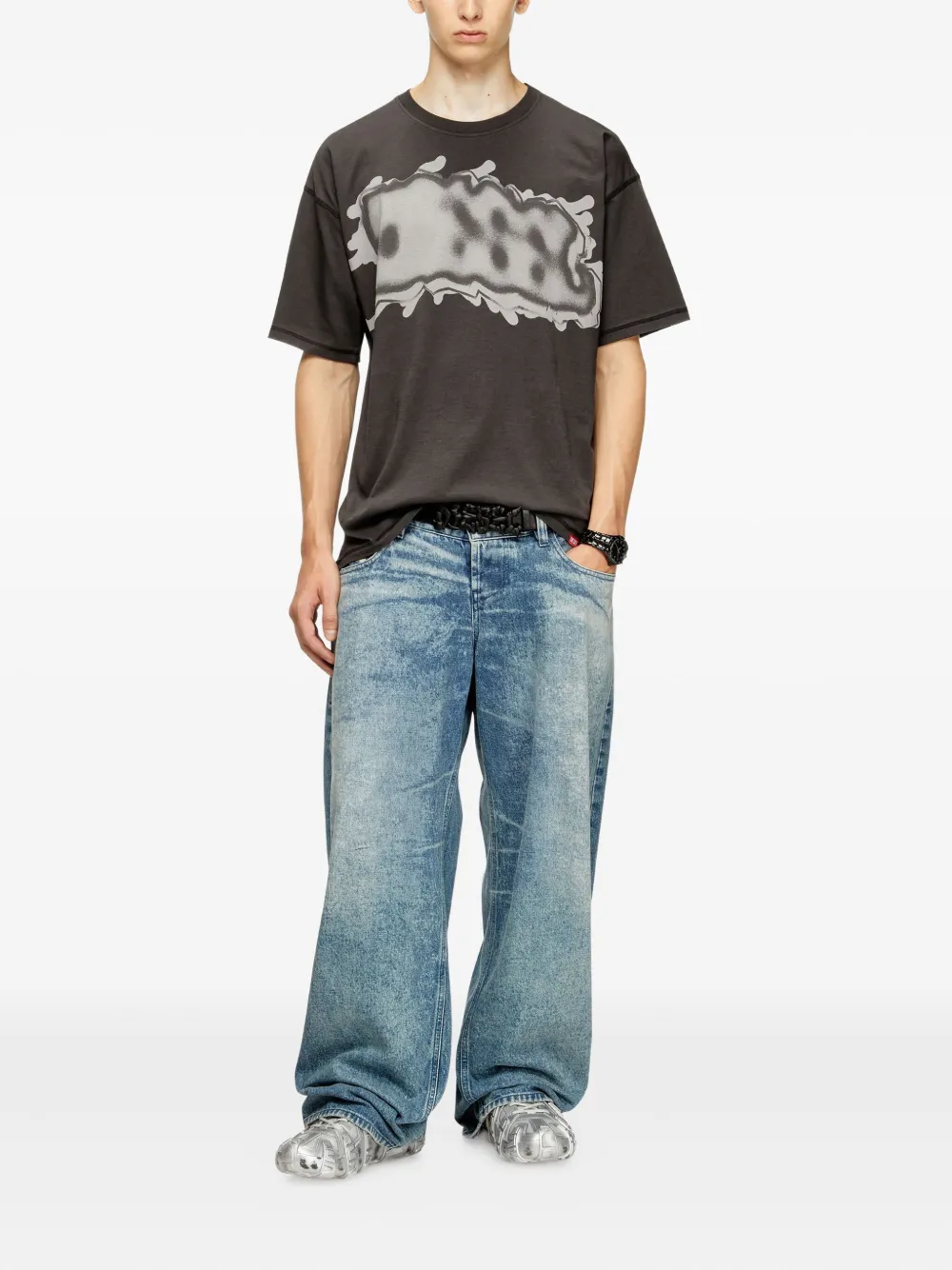Diesel graphic-print T-shirt | T-Shirts | Image 2