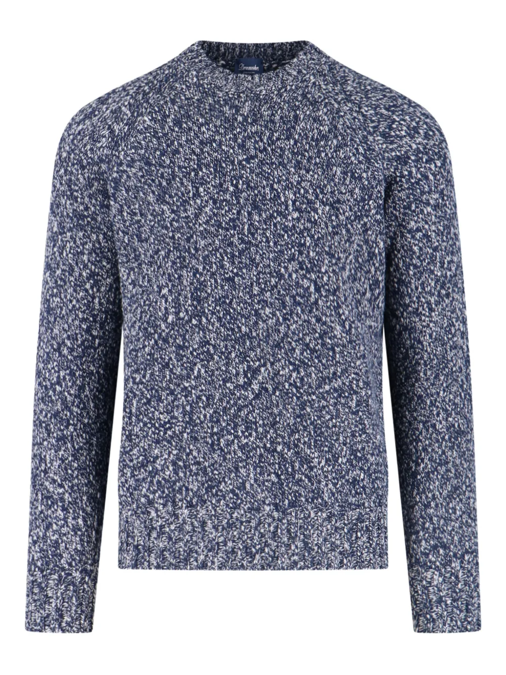 Drumohr speckled wool sweater - ブルー Drumohr speckled wool sweater - ブルー