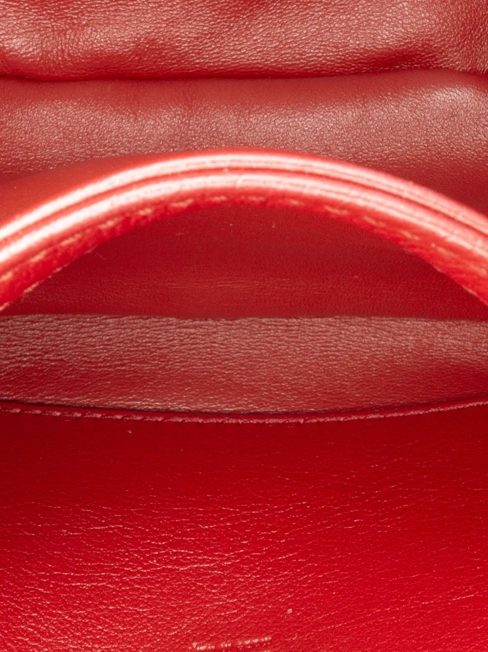 Pre-owned Gucci 2016-2025 Mini Leather Blondie Crossbody Bag In Red