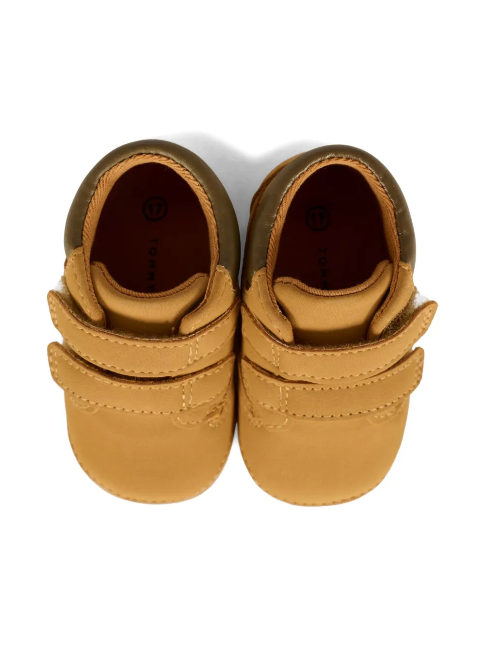Tommy Hilfiger Junior double-strap sneakers Brown