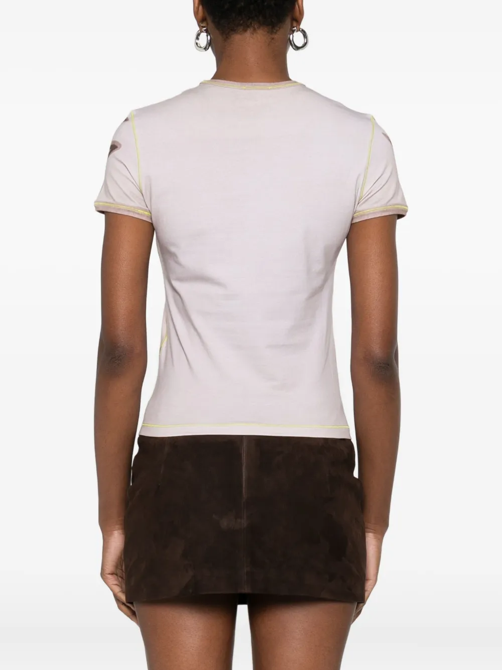 Diesel T-grafi T-shirt In Neutral