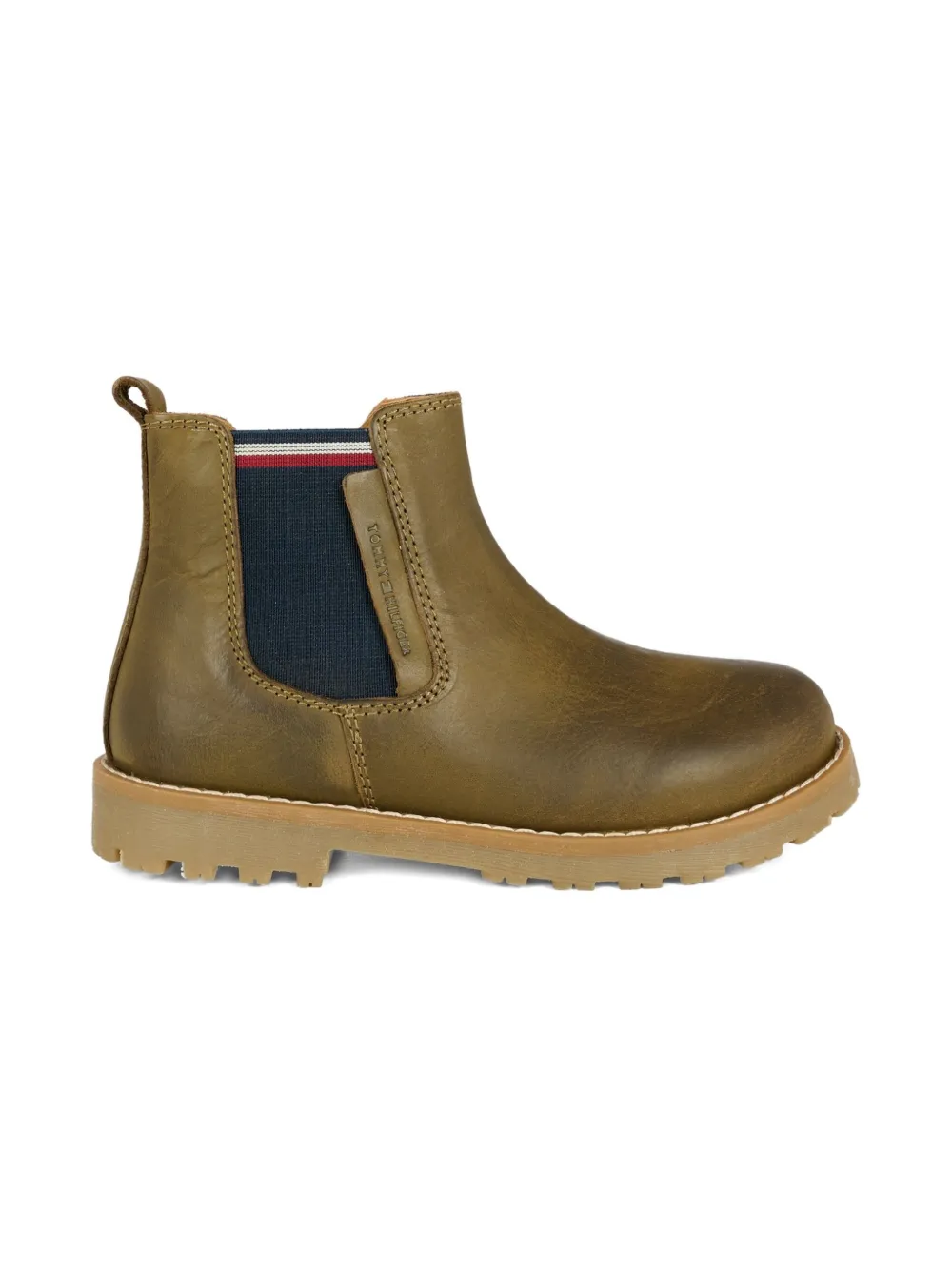 Tommy Hilfiger Junior elastic-side chelsea boots - Bruin