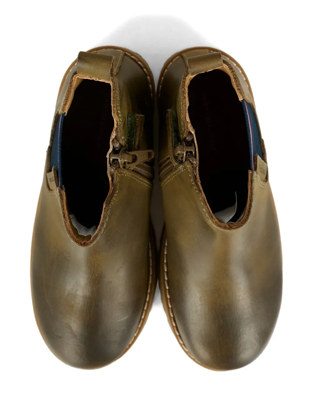 Tommy Hilfiger Junior elastic-side chelsea boots Brown