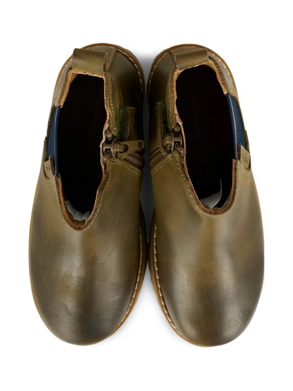 Tommy Hilfiger Junior elastic-side chelsea boots Brown